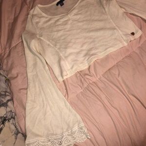 Kendal and Kylie crop long sleeve